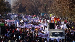manifestaciones profesores chile