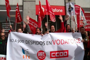 Vodafone se propone despedir a 1300 trabajadores en el Estado español