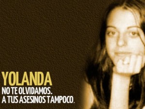 Yolanda González, militante trotskista, asesinada por los fascistas en la Transición española