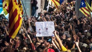 ¡Ni un paso atrás! Resistencia para defender la república catalana y luchar contra la Corona y el Régimen en todo el Estado